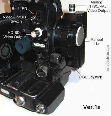 HD-SDI 1080P Integrated Color Video Assist for Aaton XTR Prod