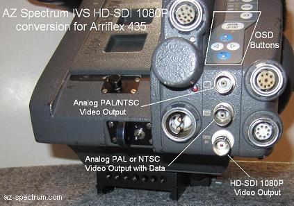 HD-SDI IVS conversion for Arriflex 435
